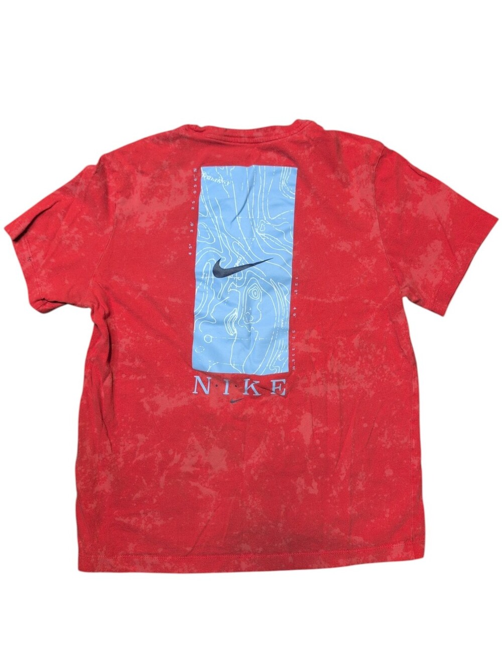 NIKE Red And Blue Tee Shirt